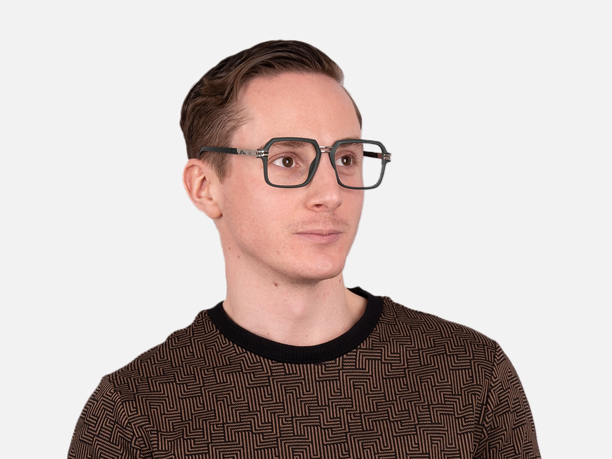 Matte Emerald Green And Silver-43