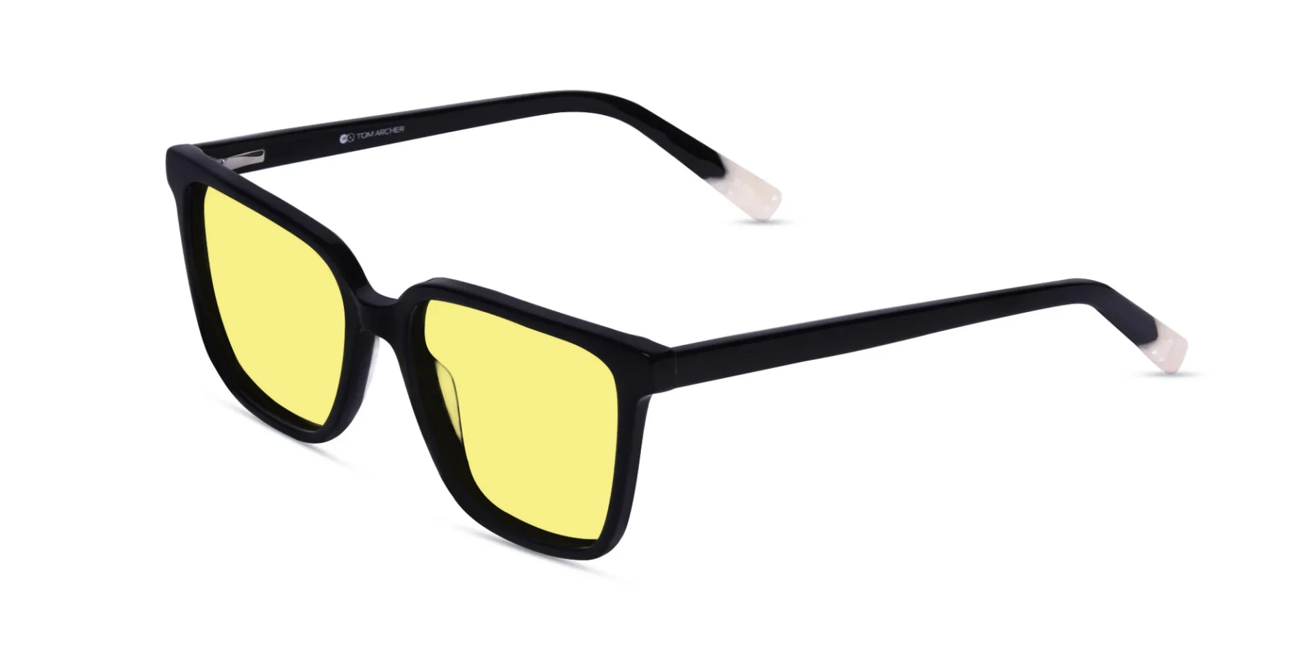 Square Yellow Tint Night Driving Glasses-3 Square Yellow Tint Night Driving Glasses-3