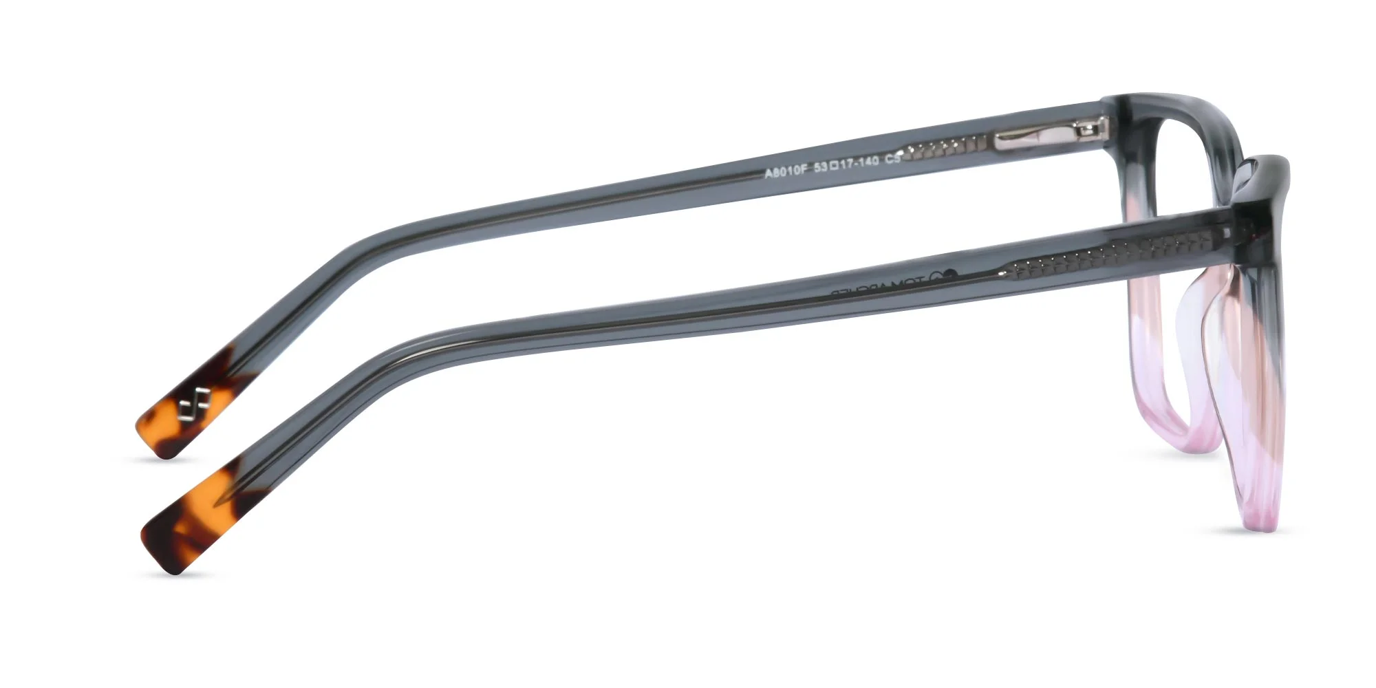 Pink And Black Eyeglass Frames-4