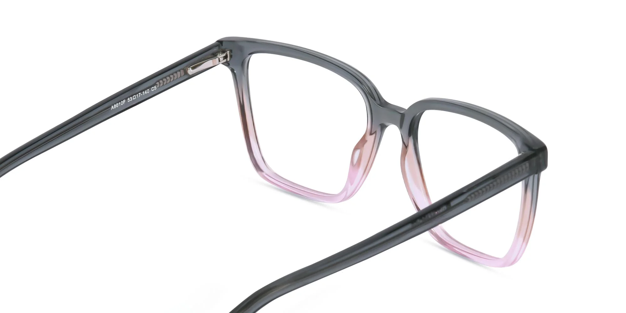 Pink And Black Eyeglass Frames-5