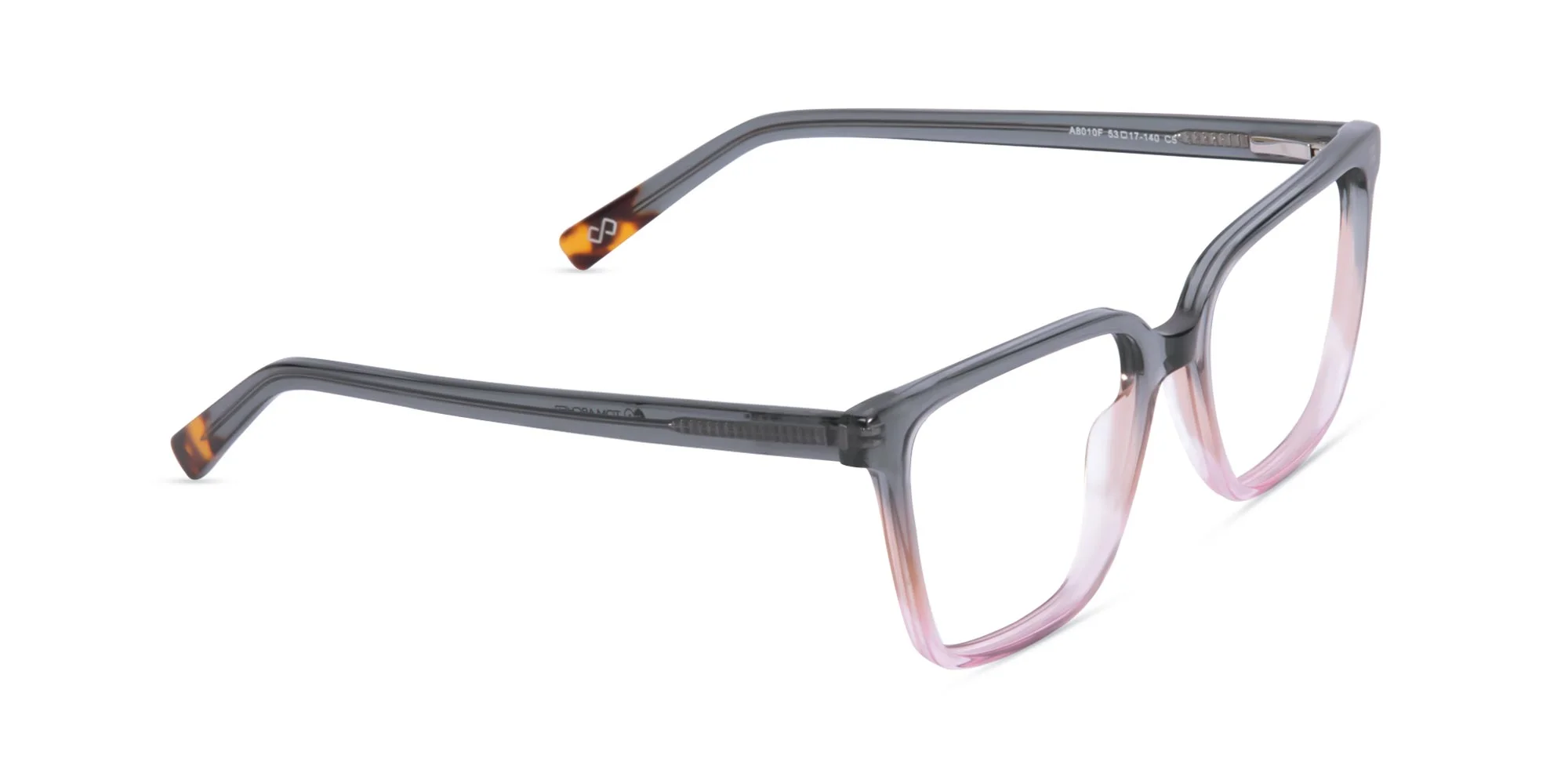 Pink And Black Eyeglass Frames-2