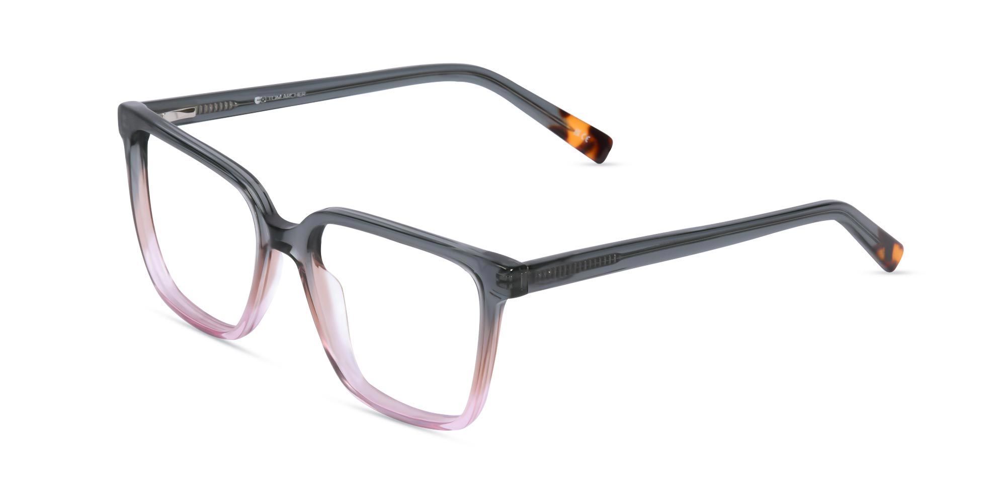 Pink And Black Eyeglass Frames-3