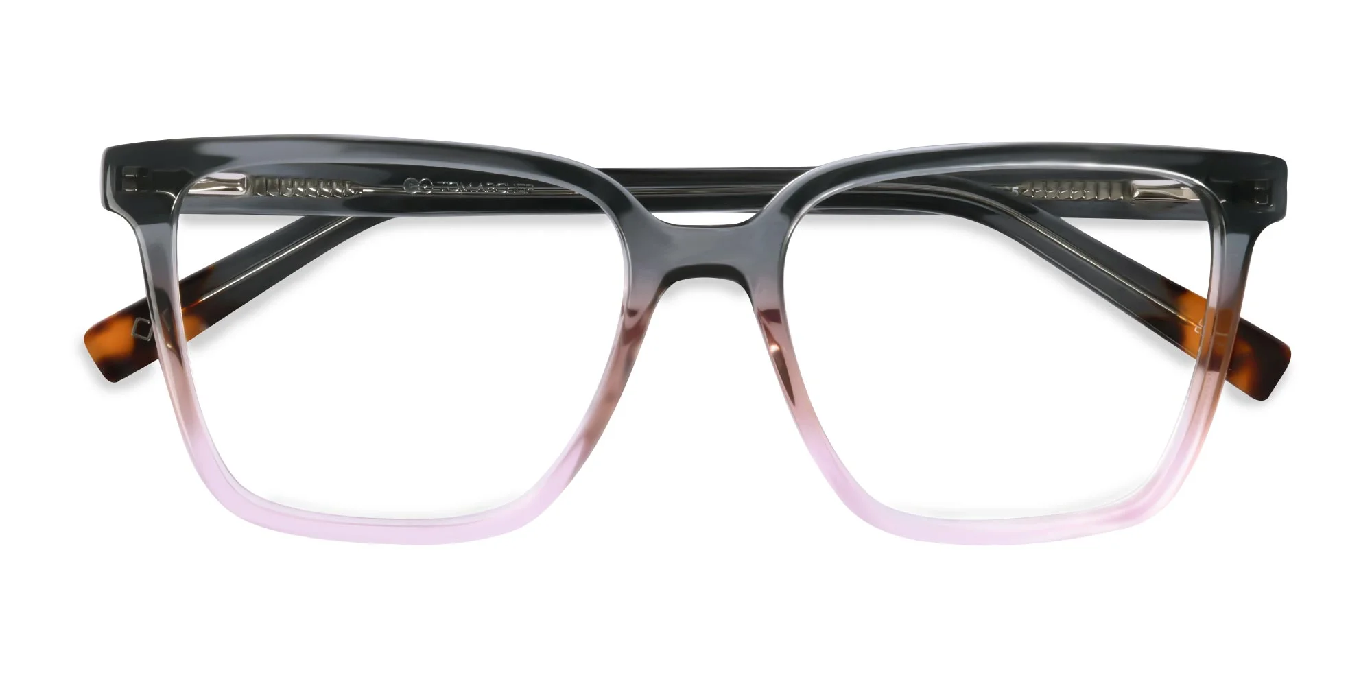 Pink And Black Eyeglass Frames-6