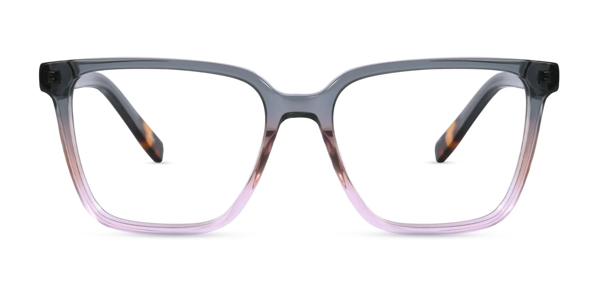 Pink And Black Eyeglass Frames-1