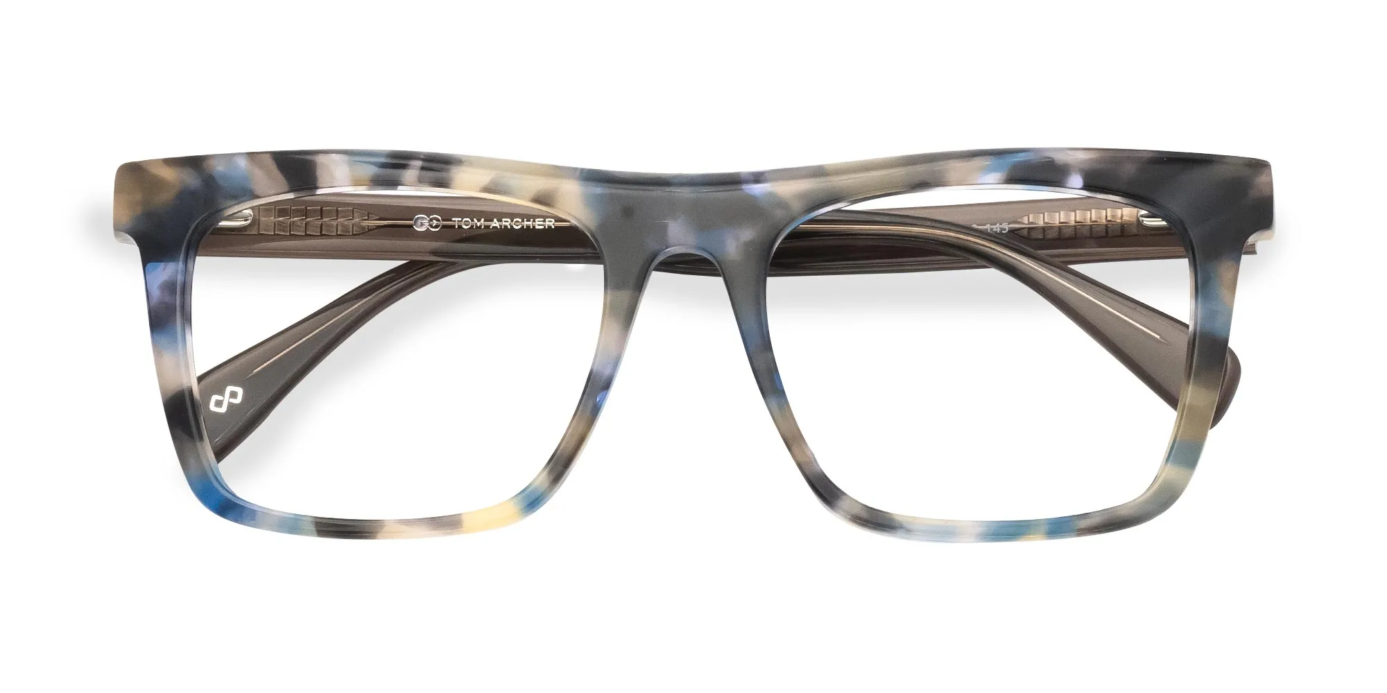 Brown Tortoise Shell Rectangular Glasses-2