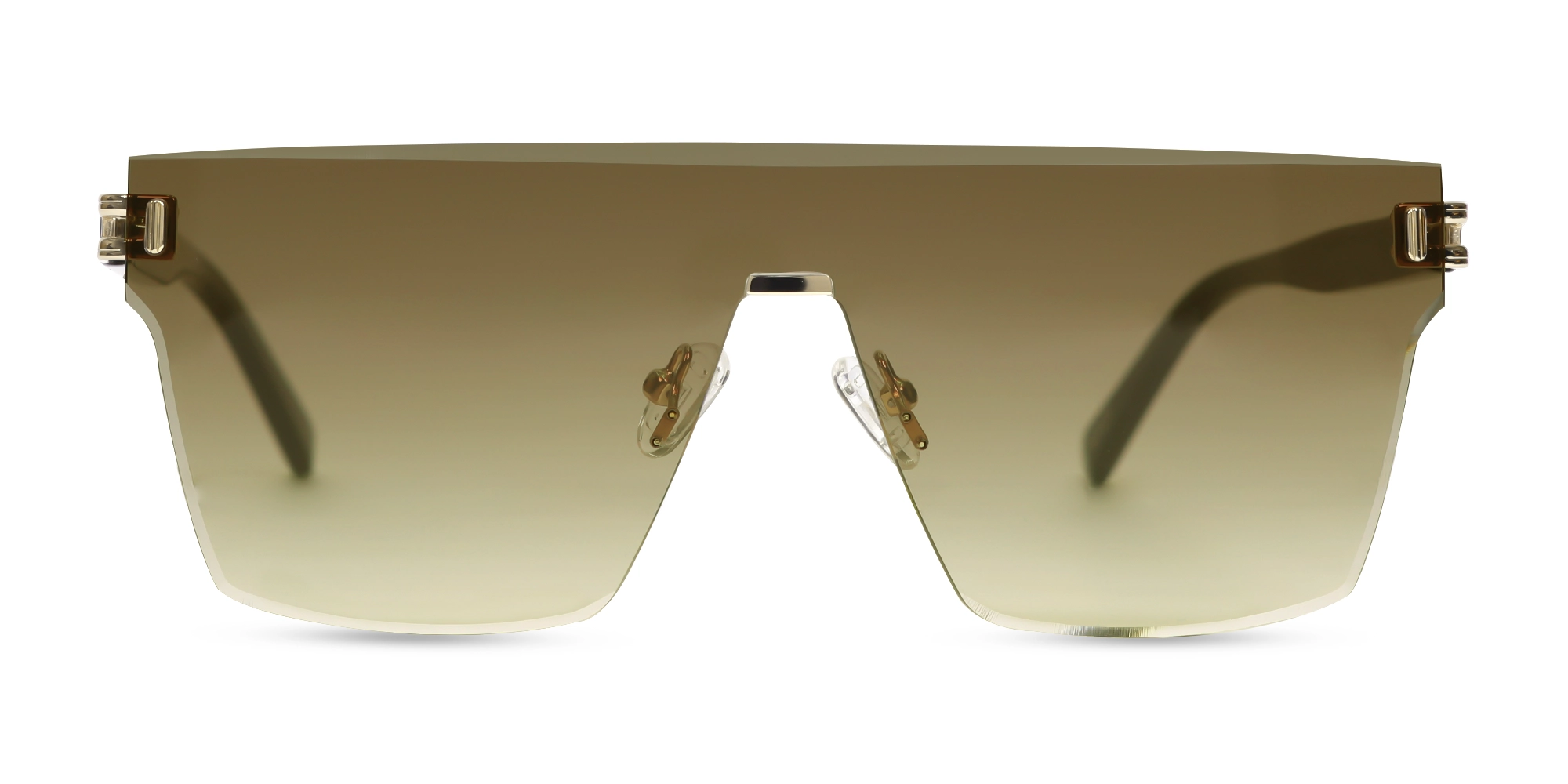 Square Brown Gradient Tint Sunglasses-1 Square Brown Gradient Tint Sunglasses-1