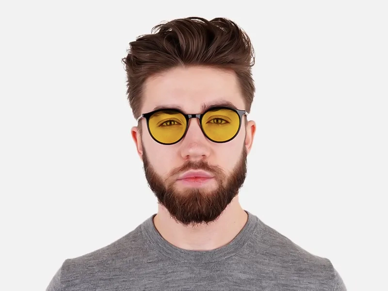 Yellow Lens Prescription Sunglasses-1