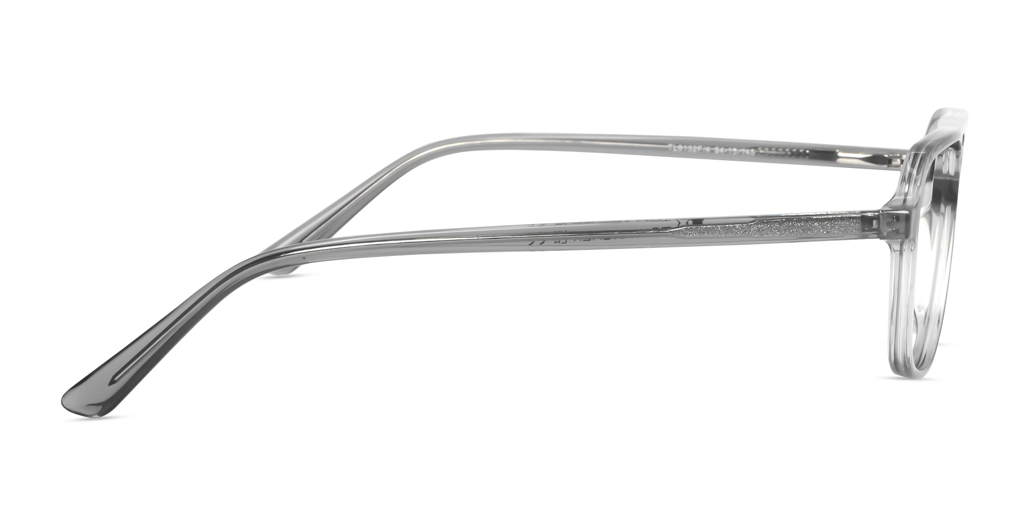 Crystal Grey Acetete Full Rim Glasses-4