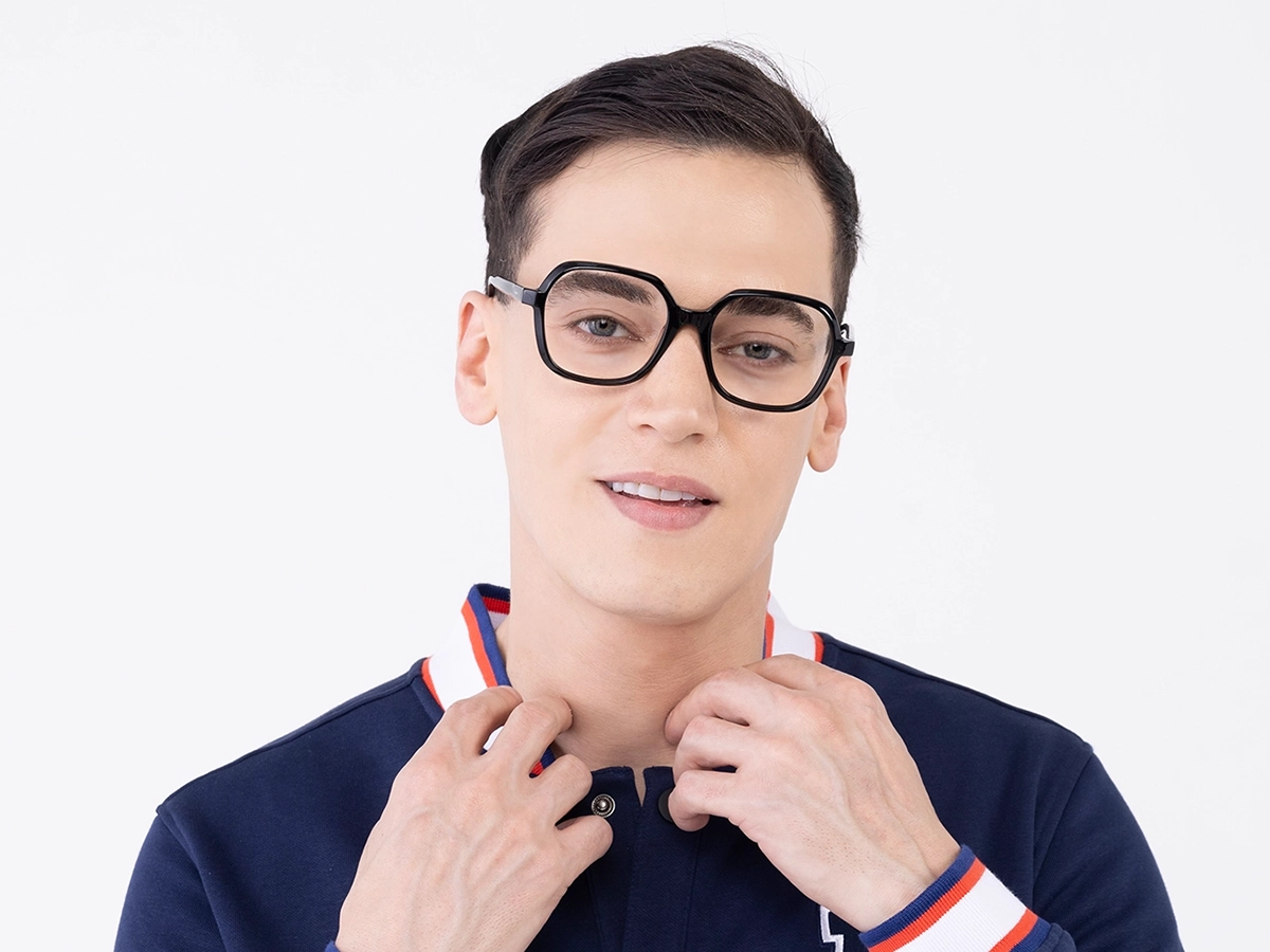 Black Butterfly Eyeglasses 42