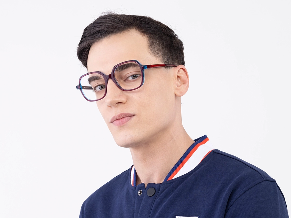 Pink And Blue Glasses 41