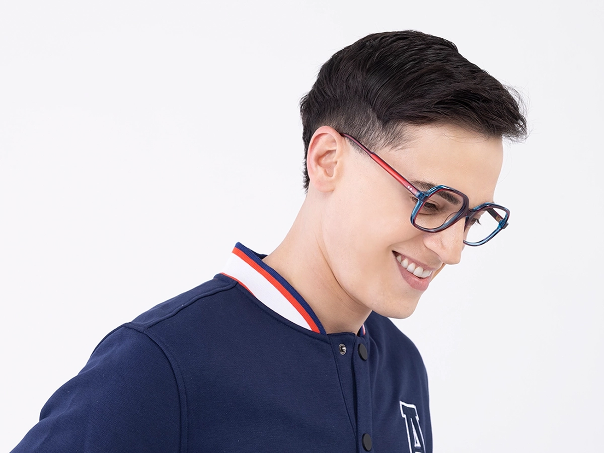 Pink And Blue Glasses 42