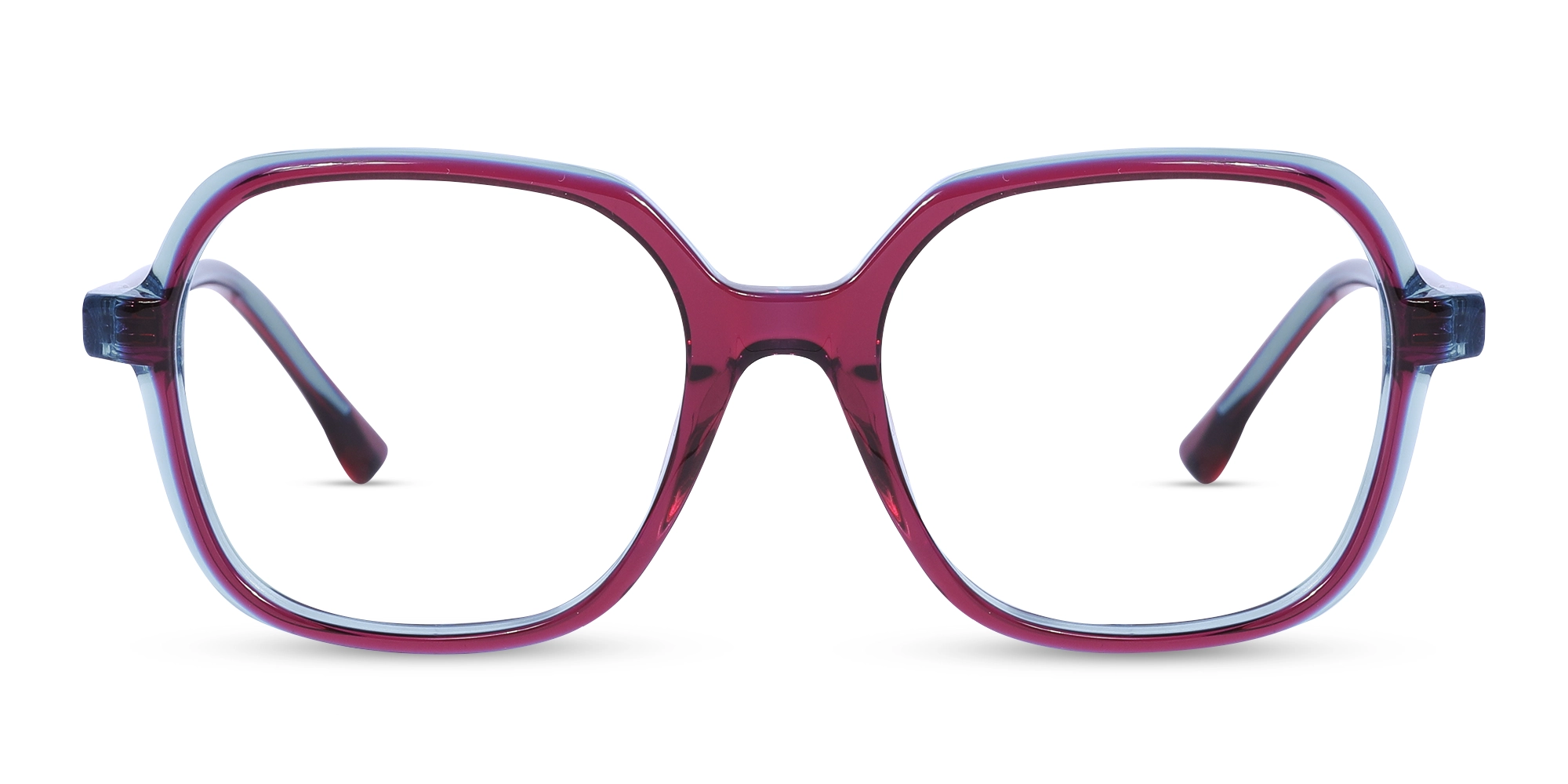 Pink And Blue Glasses 1