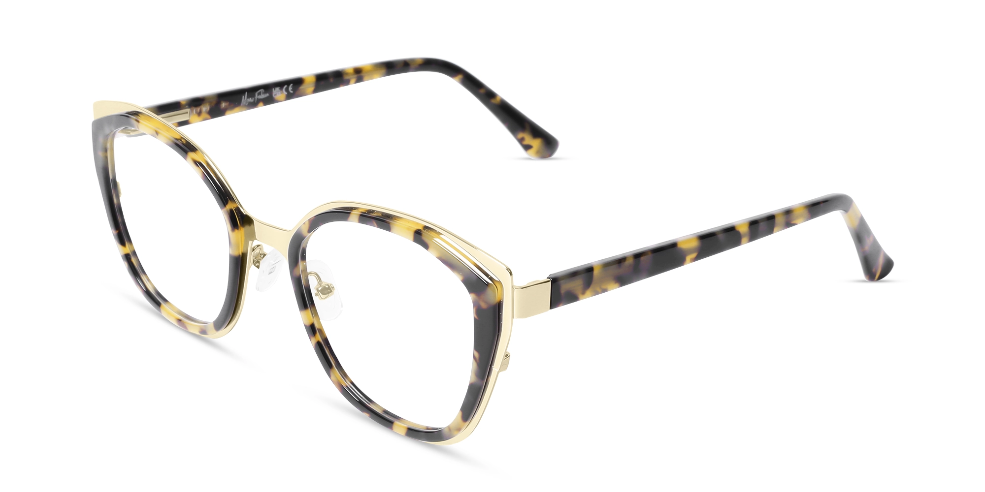 Havana Tortoise & Gold Butterfly Glasses-3