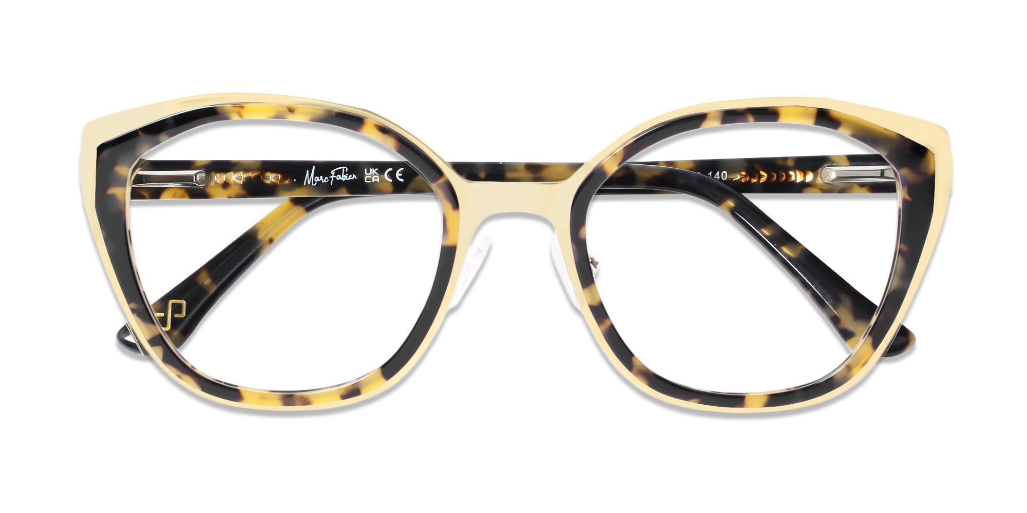 Havana Tortoise & Gold Butterfly Glasses-6