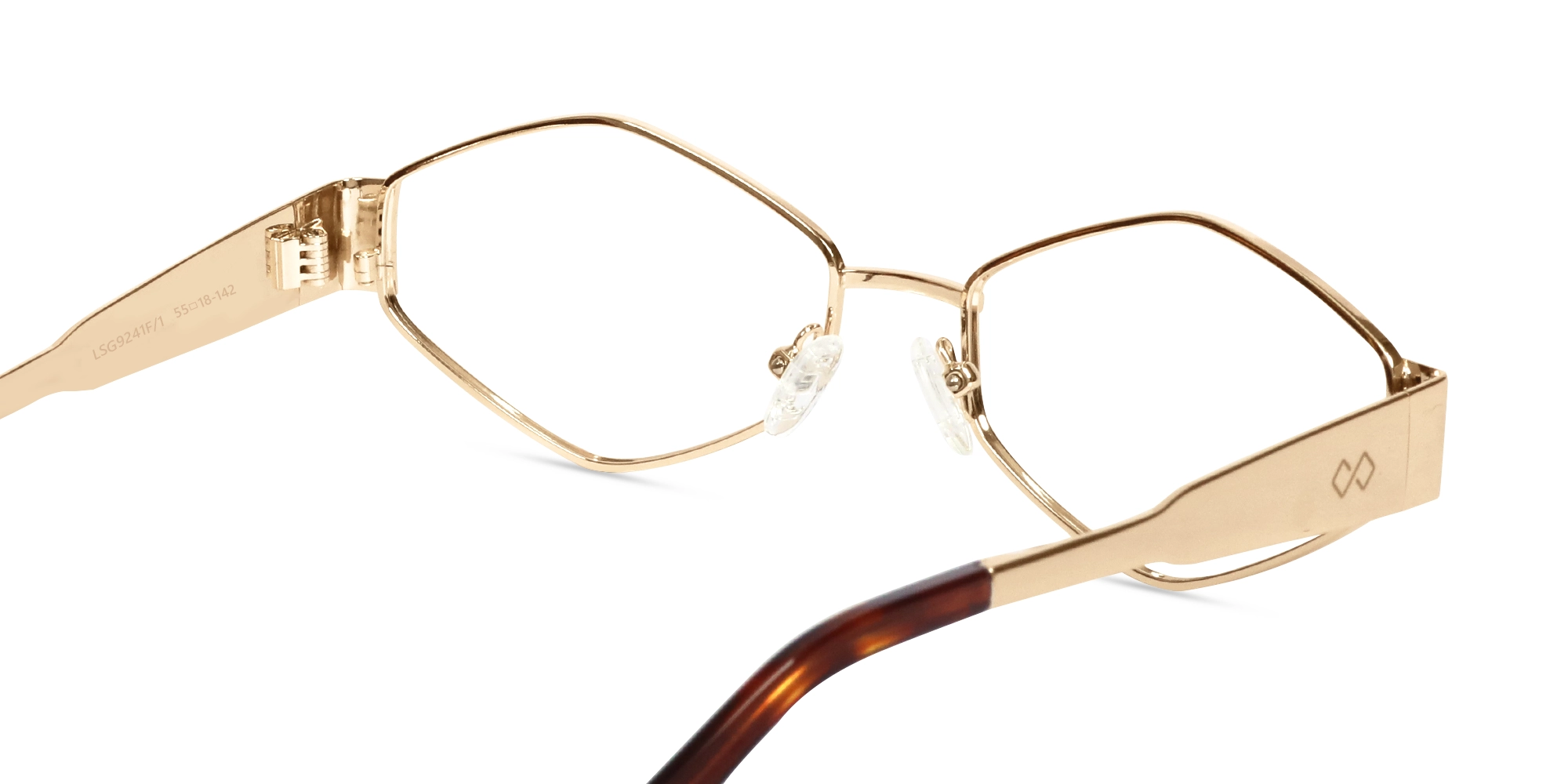 Popular Champagne Gold Geometric Glasses-5