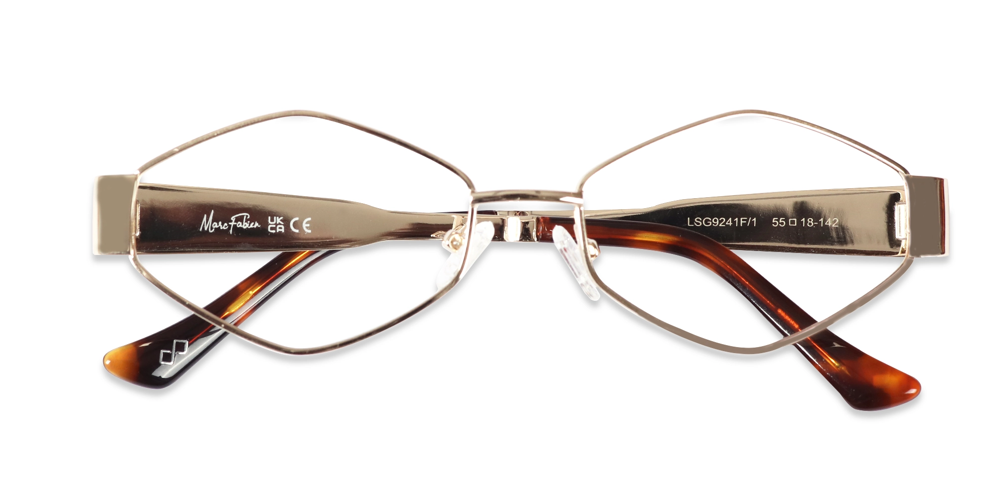 Popular Champagne Gold Geometric Glasses-6