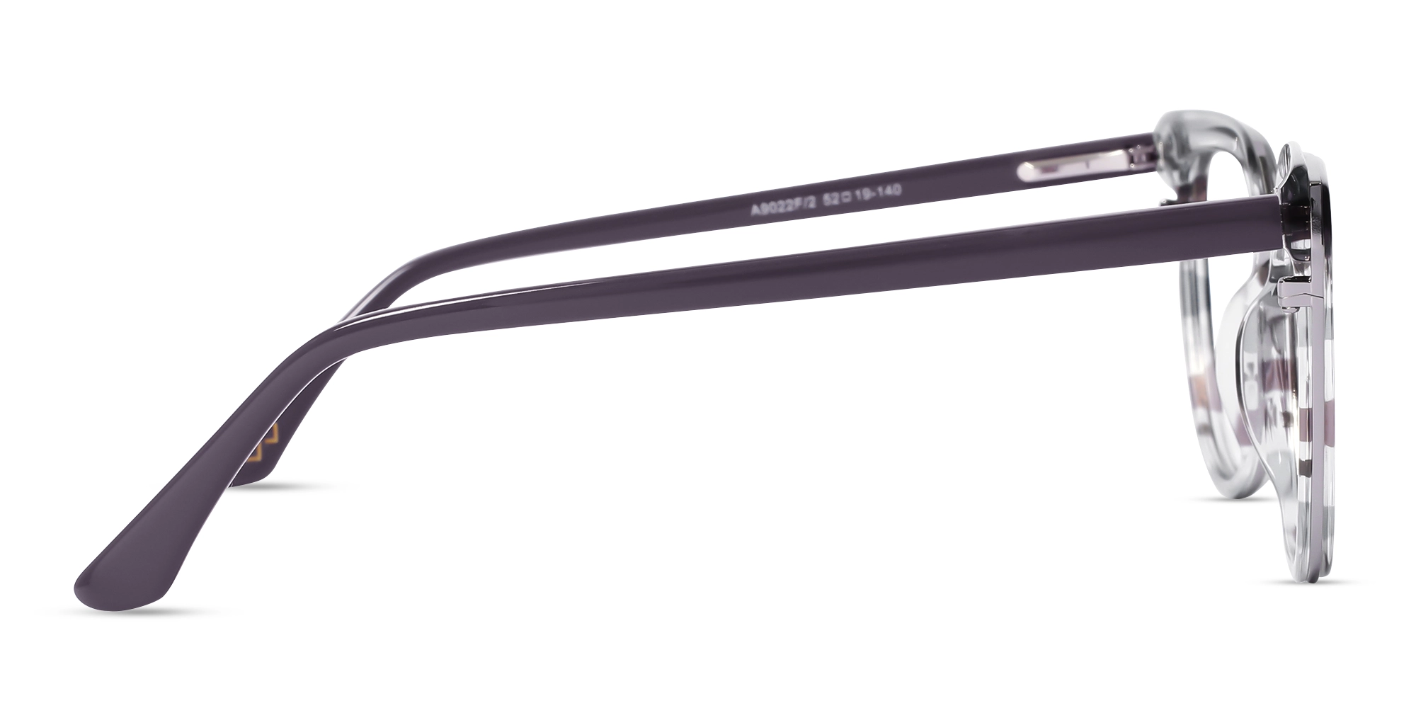 Silver Cat Eye Glasses