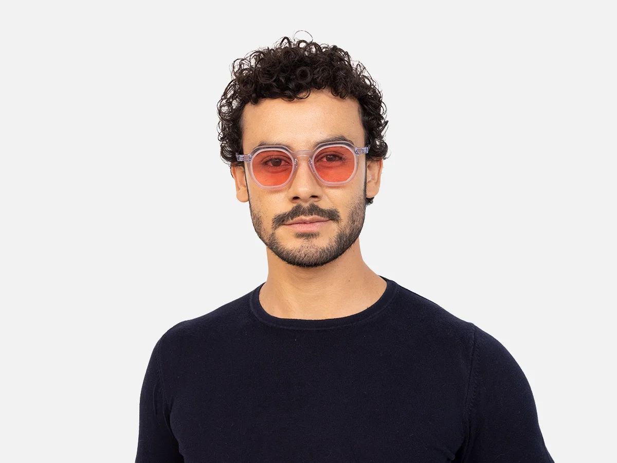 Designer Geometric Frame Glasses-41