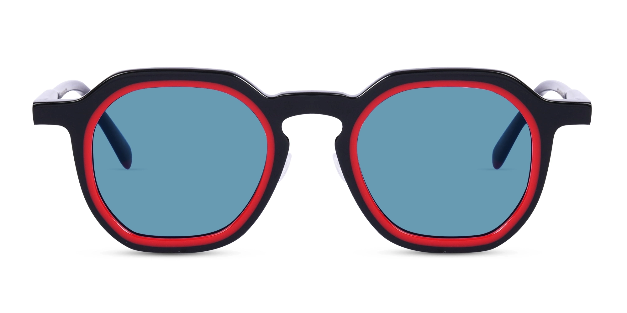 Black Geometric Frame Sunglasses-1 Black Geometric Frame Sunglasses-1