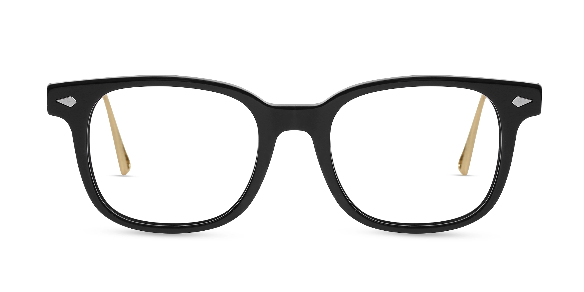 A1106F/1 - Solid Black Eyeglasses