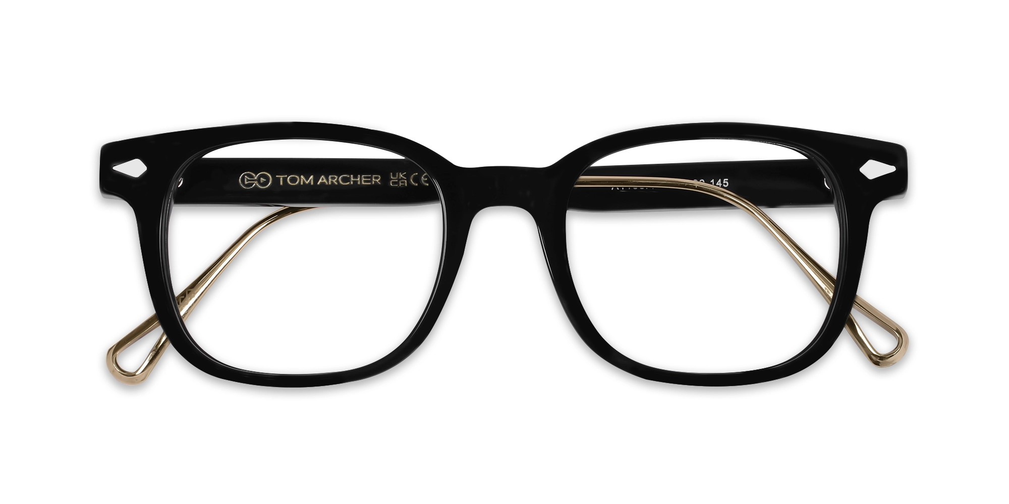 Black Rectangle Unisex Sunglasses-6