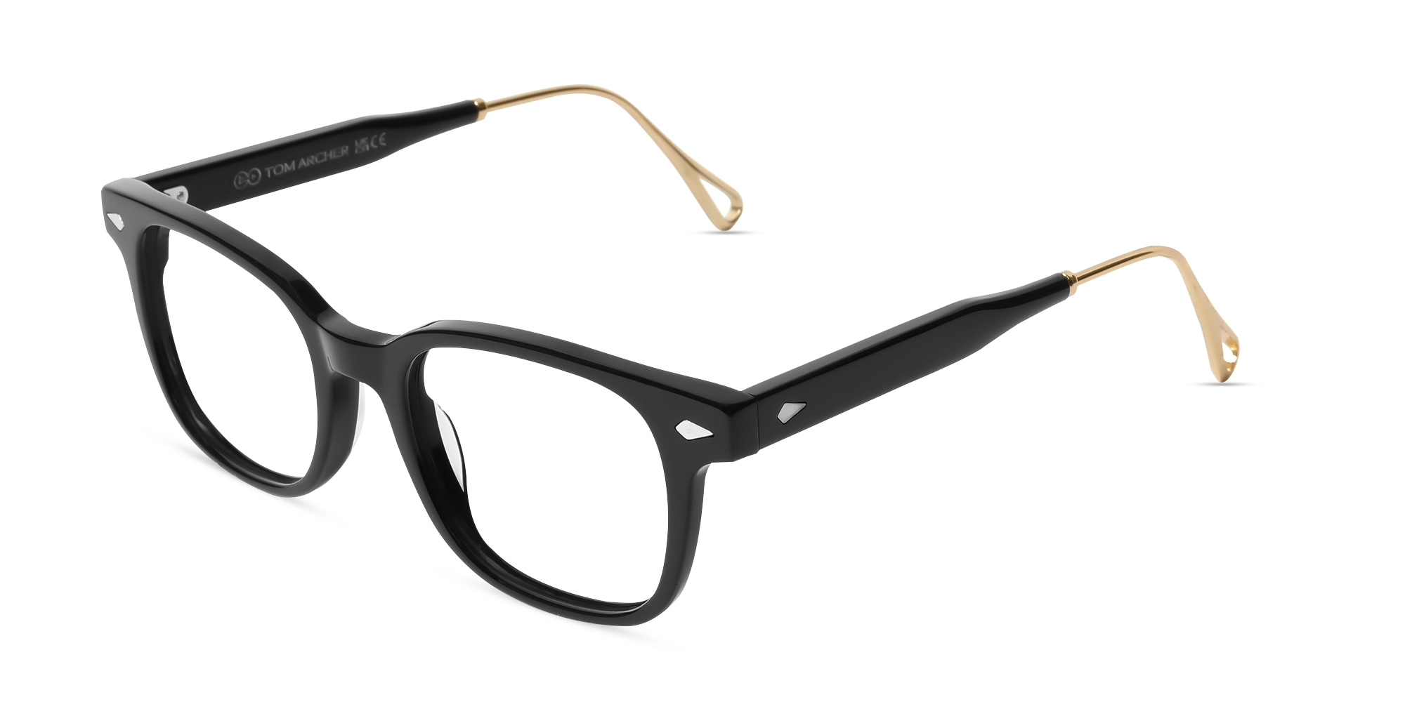 Black Rectangle Unisex Sunglasses-3