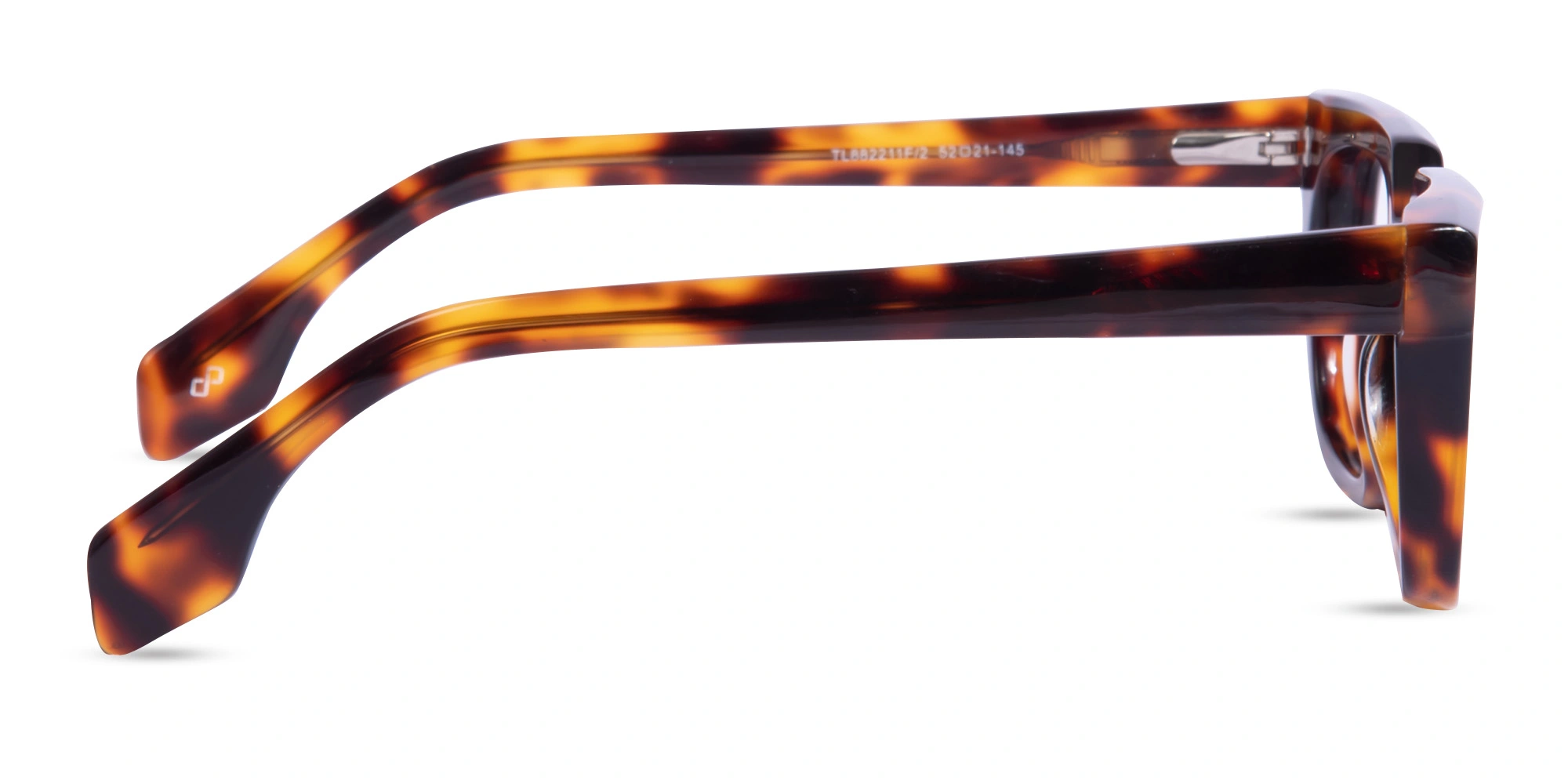 Square Tortoise Shell Eyeglasses-4