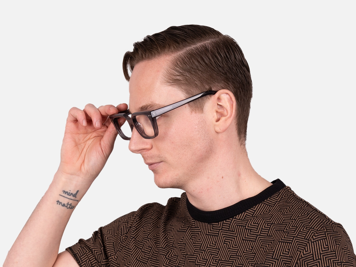 Crystal Grey Square Spectacle-44