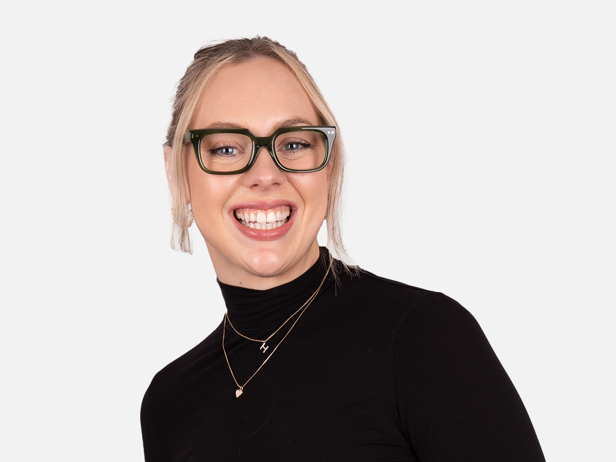 Green Square Glasses Frames-51