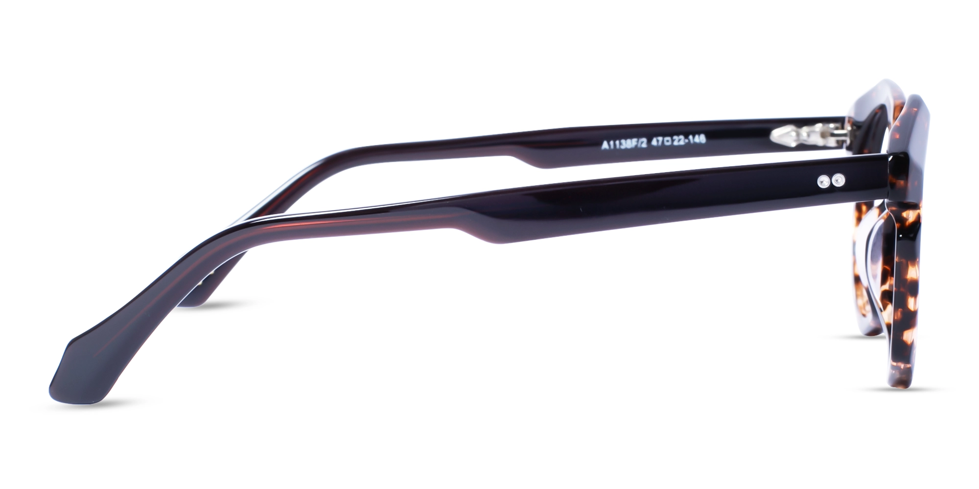 Brown Oval Eyeglasses 4