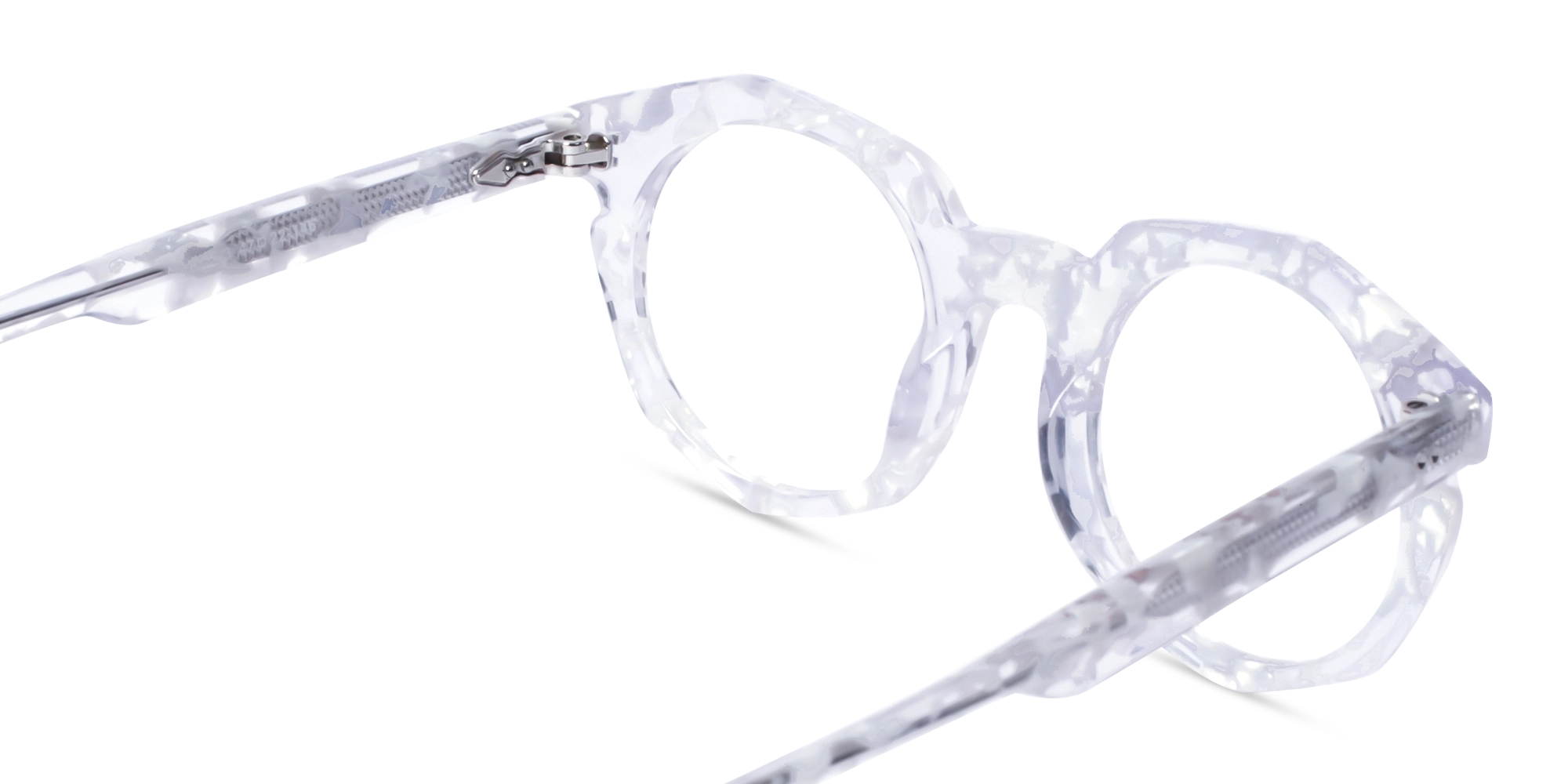 White Oval Glasses 5
