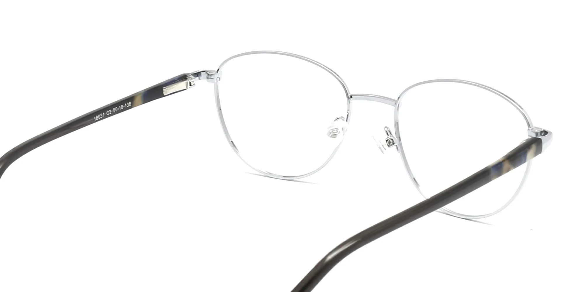 Silver Circle Glasses-2