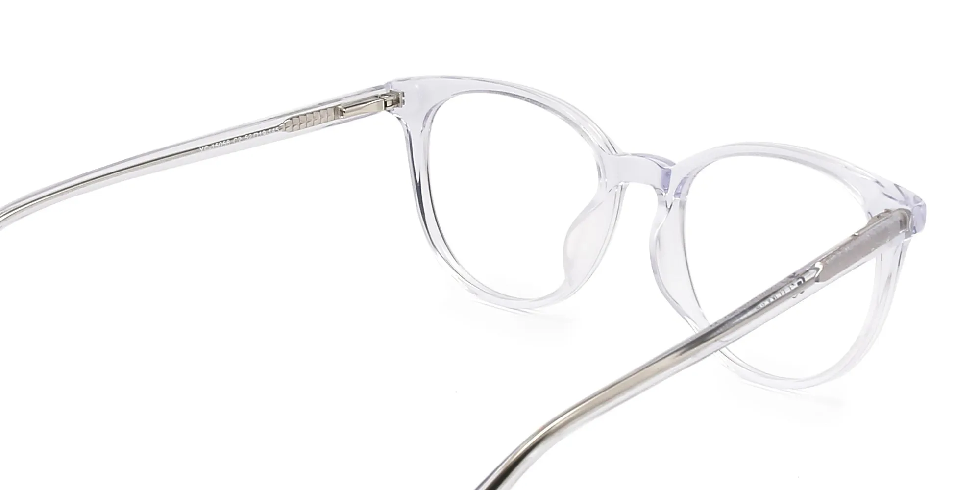 round clear lens glasses-2
