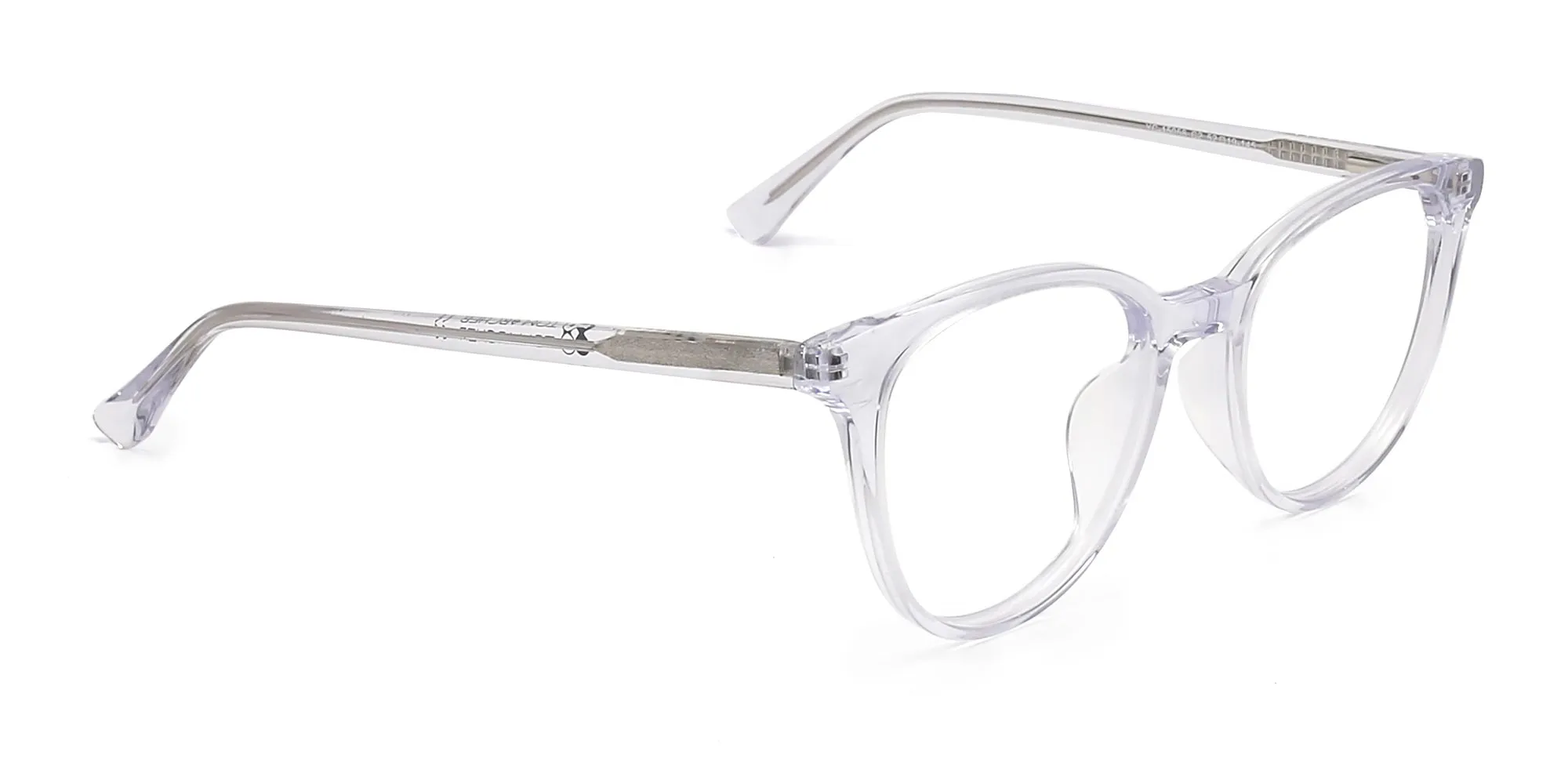 round clear lens glasses-2