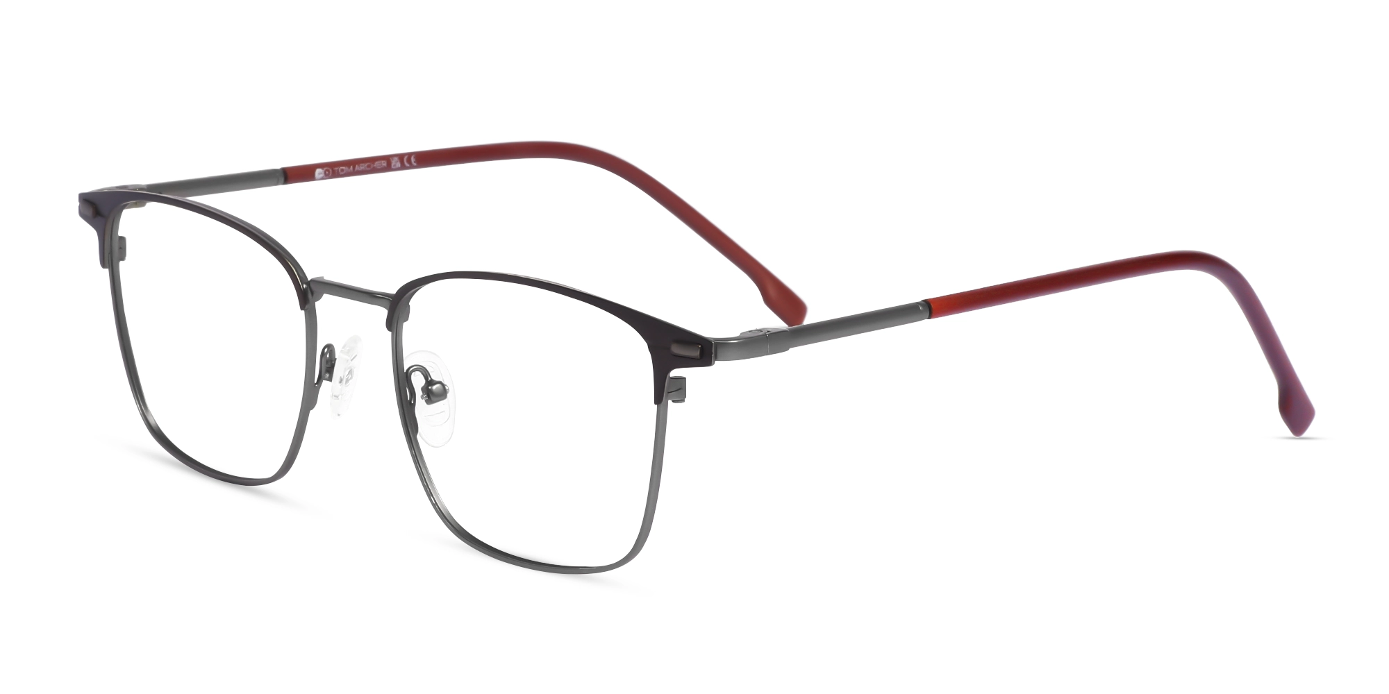 Matte Brown & Granite Silver Glasses-3 Matte Brown & Granite Silver Glasses-3