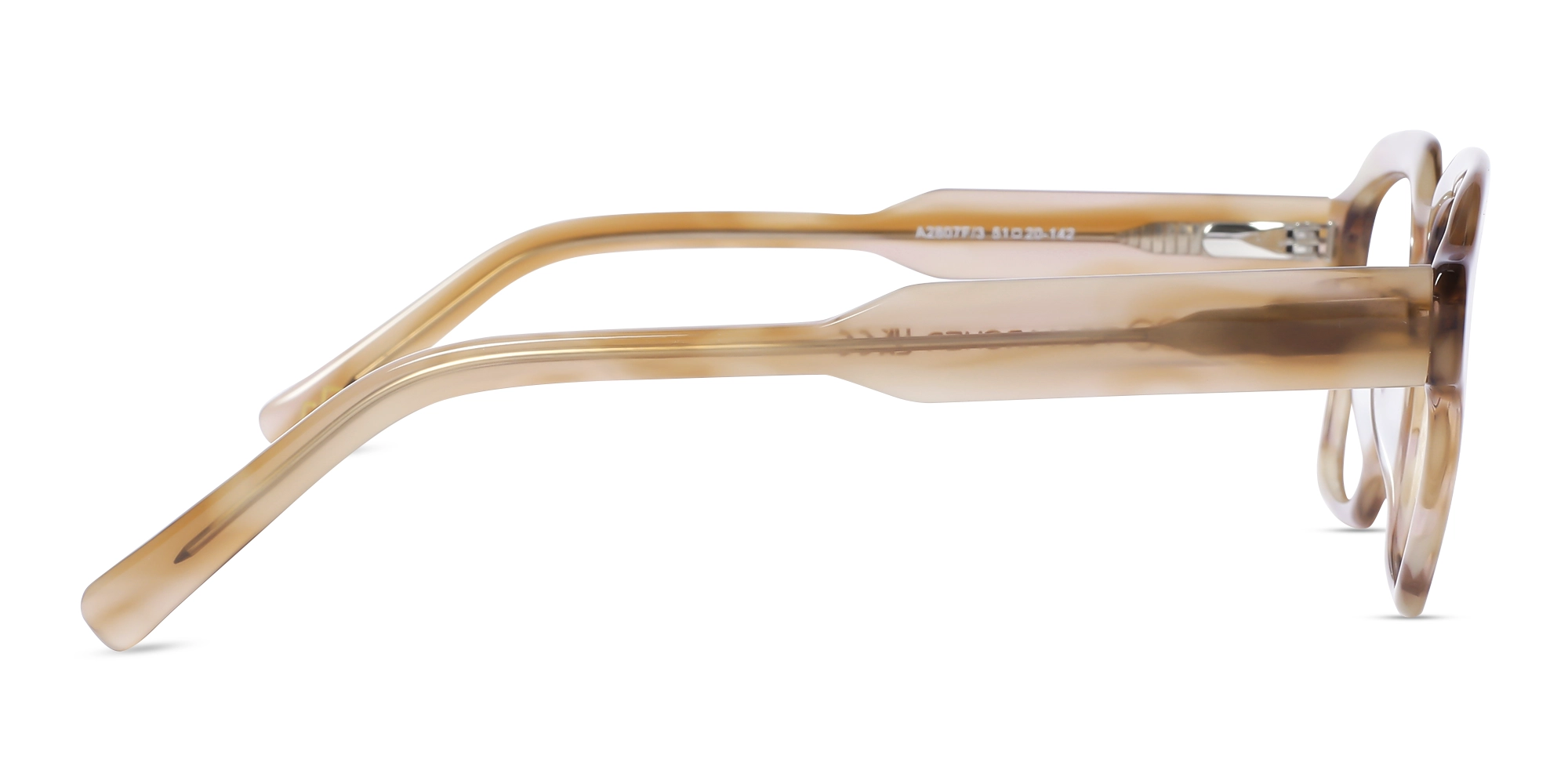 Veined Brown Marble Glasses 4