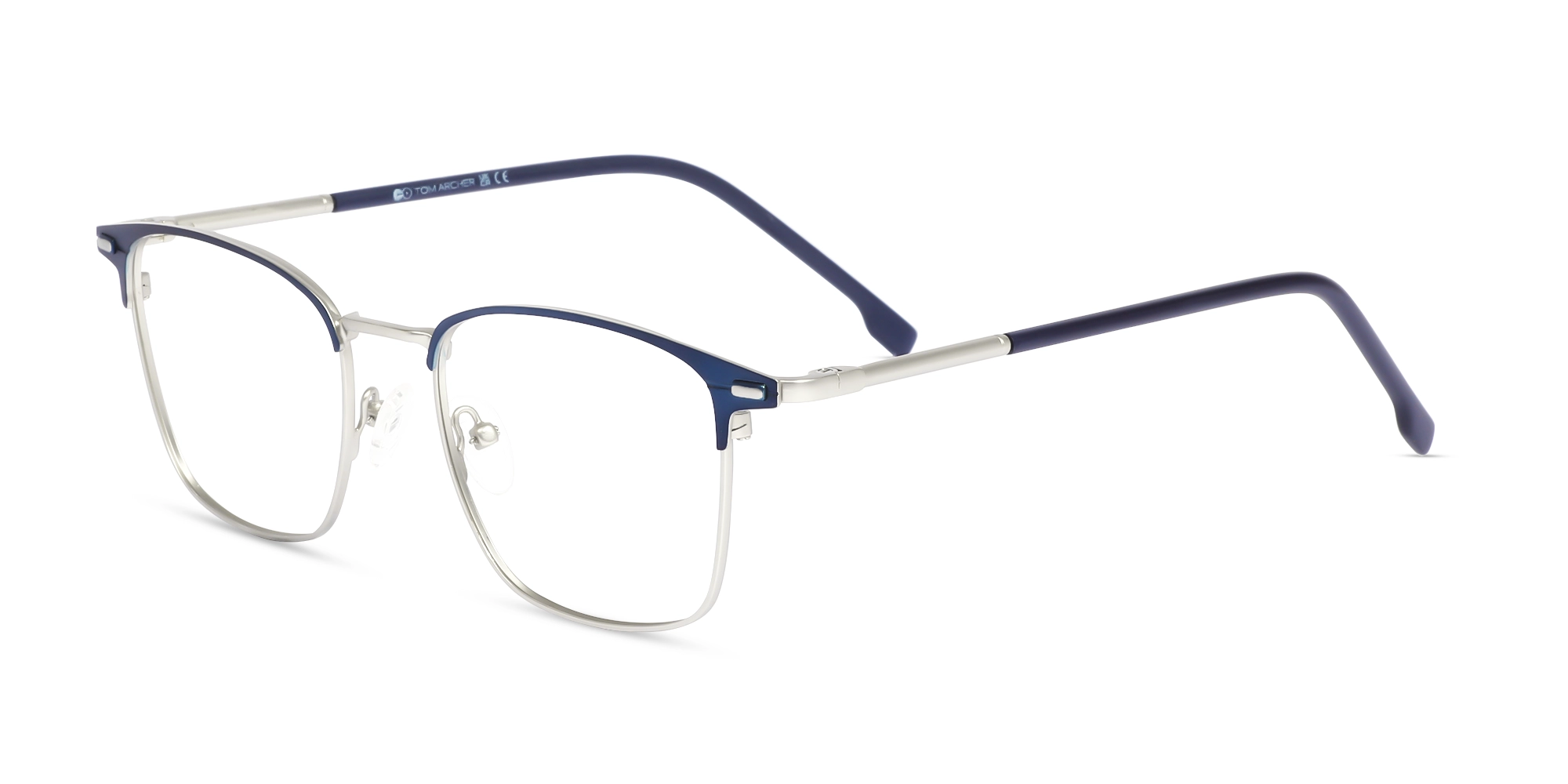 Egyptian Blue & Silver Glasses-3