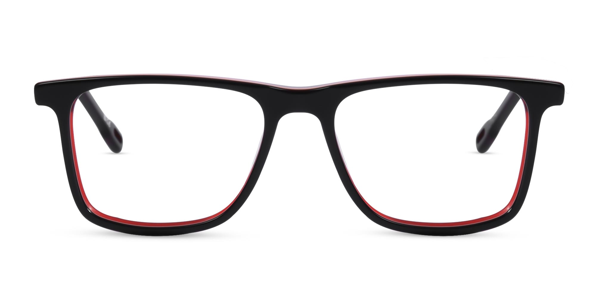Black Rectangular Full Rim Eyeglasses-1