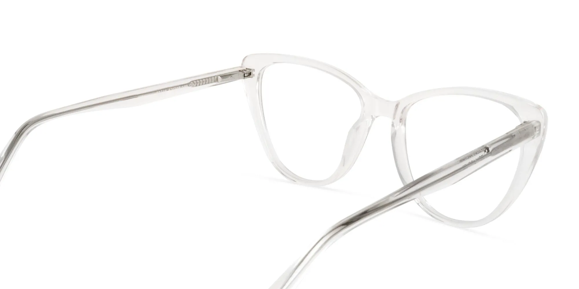 Clear Cat Eye Reading Glasses-2