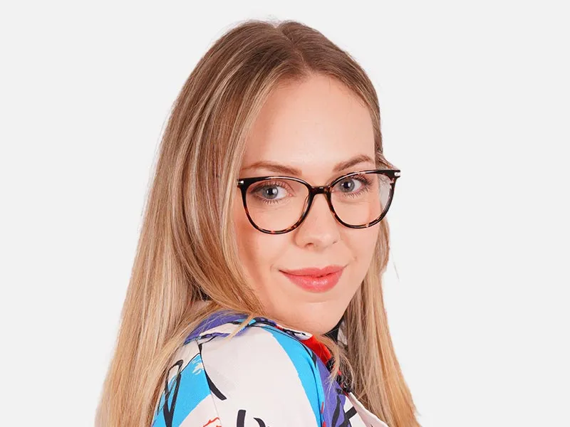 Cat Eye Frame Reading Glasses-2