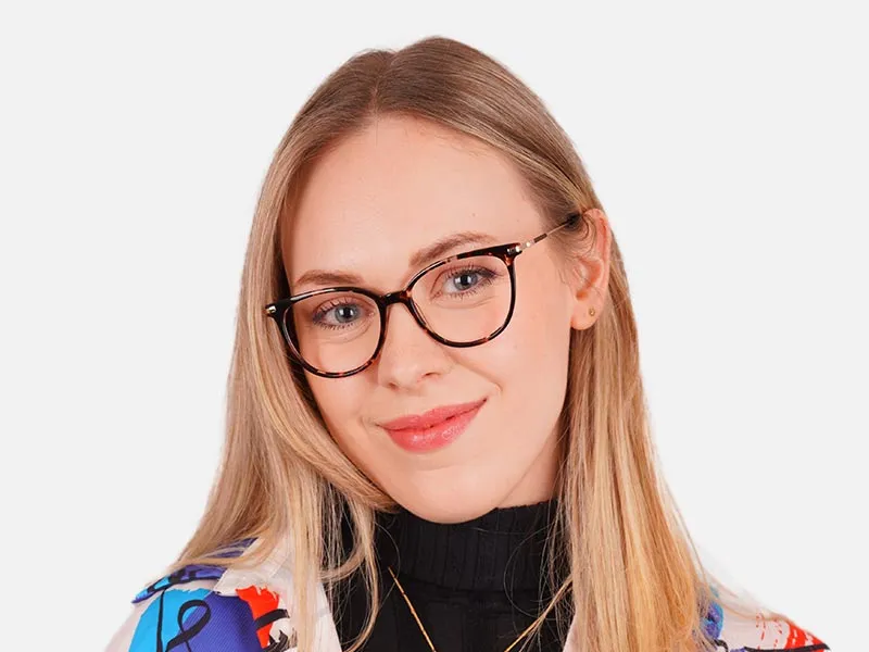 Cat Eye Frame Reading Glasses-2