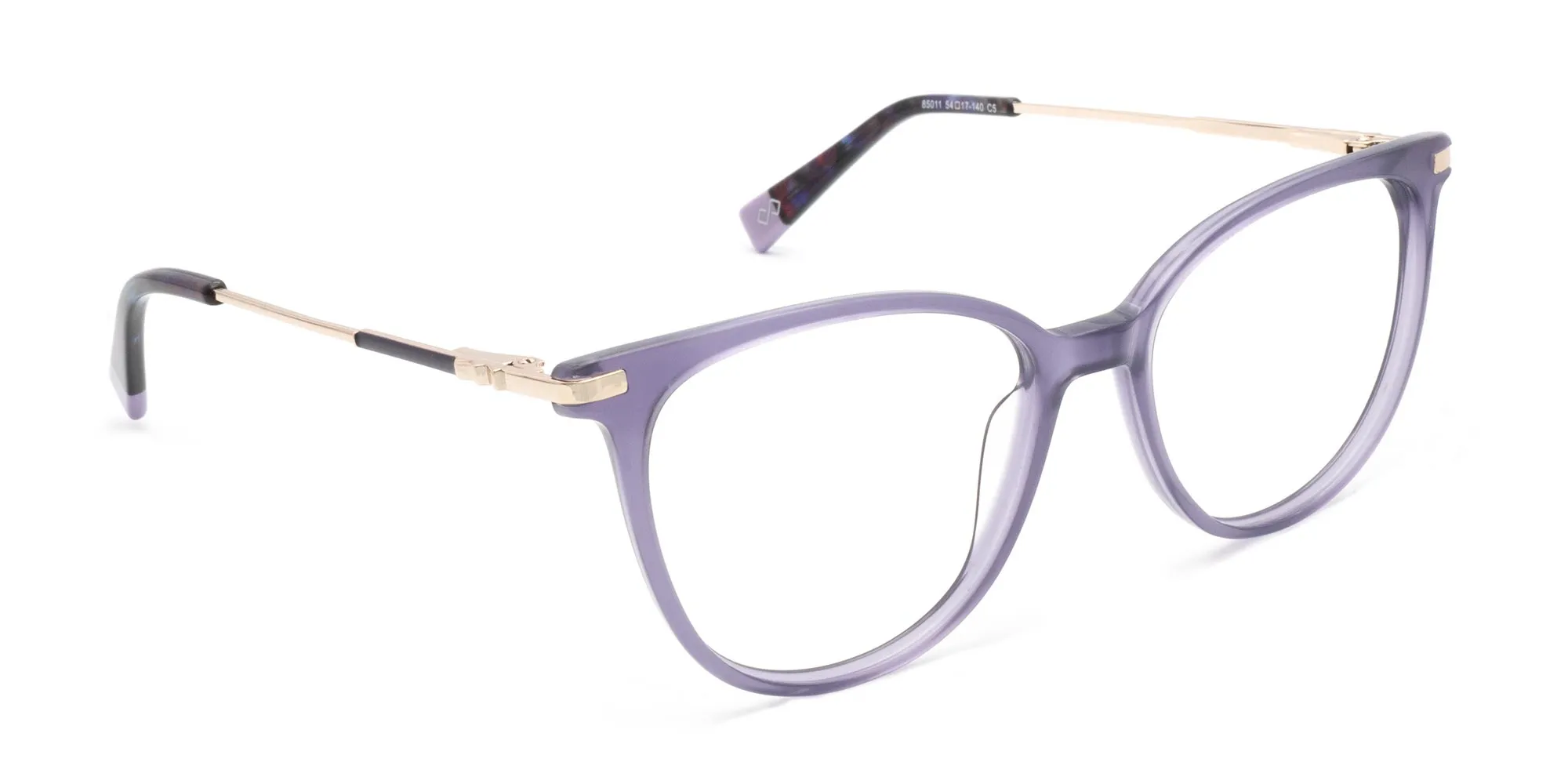Purple Cat Eye Glasses Frames-2