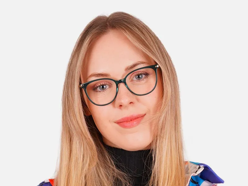 Green Cat Eye Frames-2