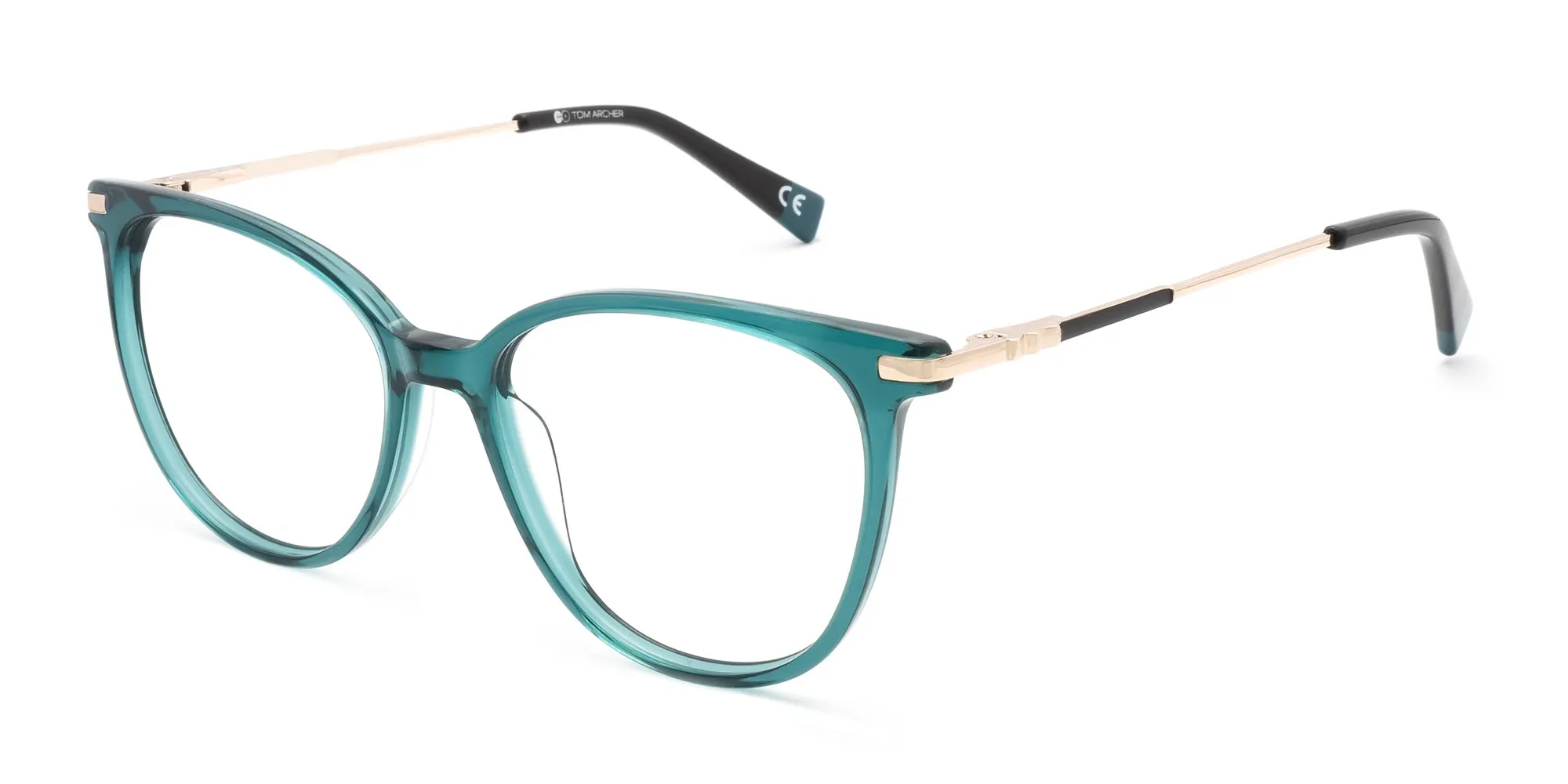 Green Cat Eye Frames-2