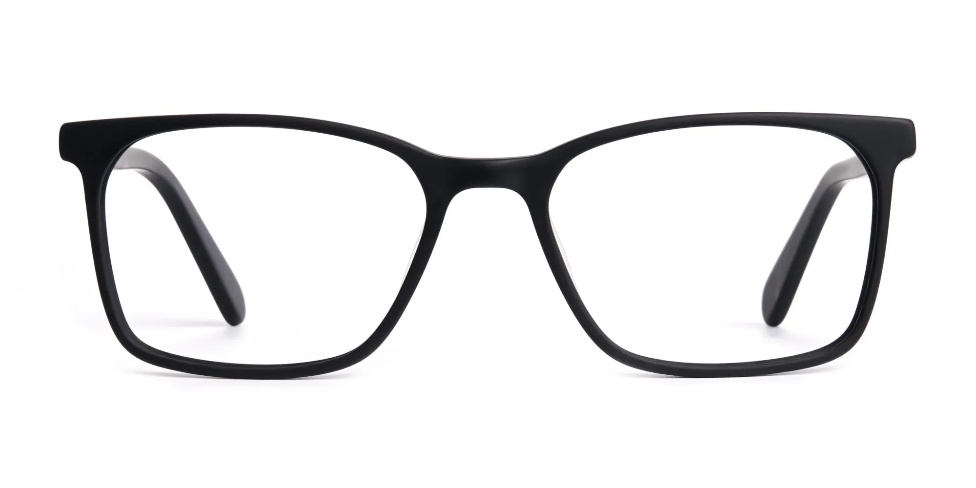 matte grey and red rectangular glasses frames-2