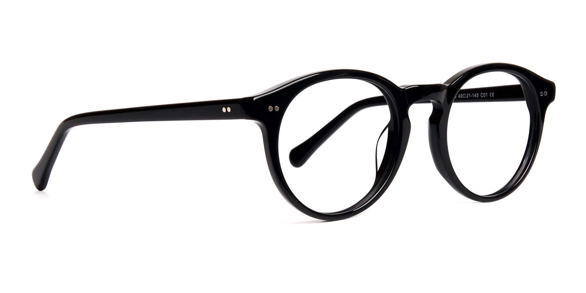 black acetate fullrim glasses frames-2