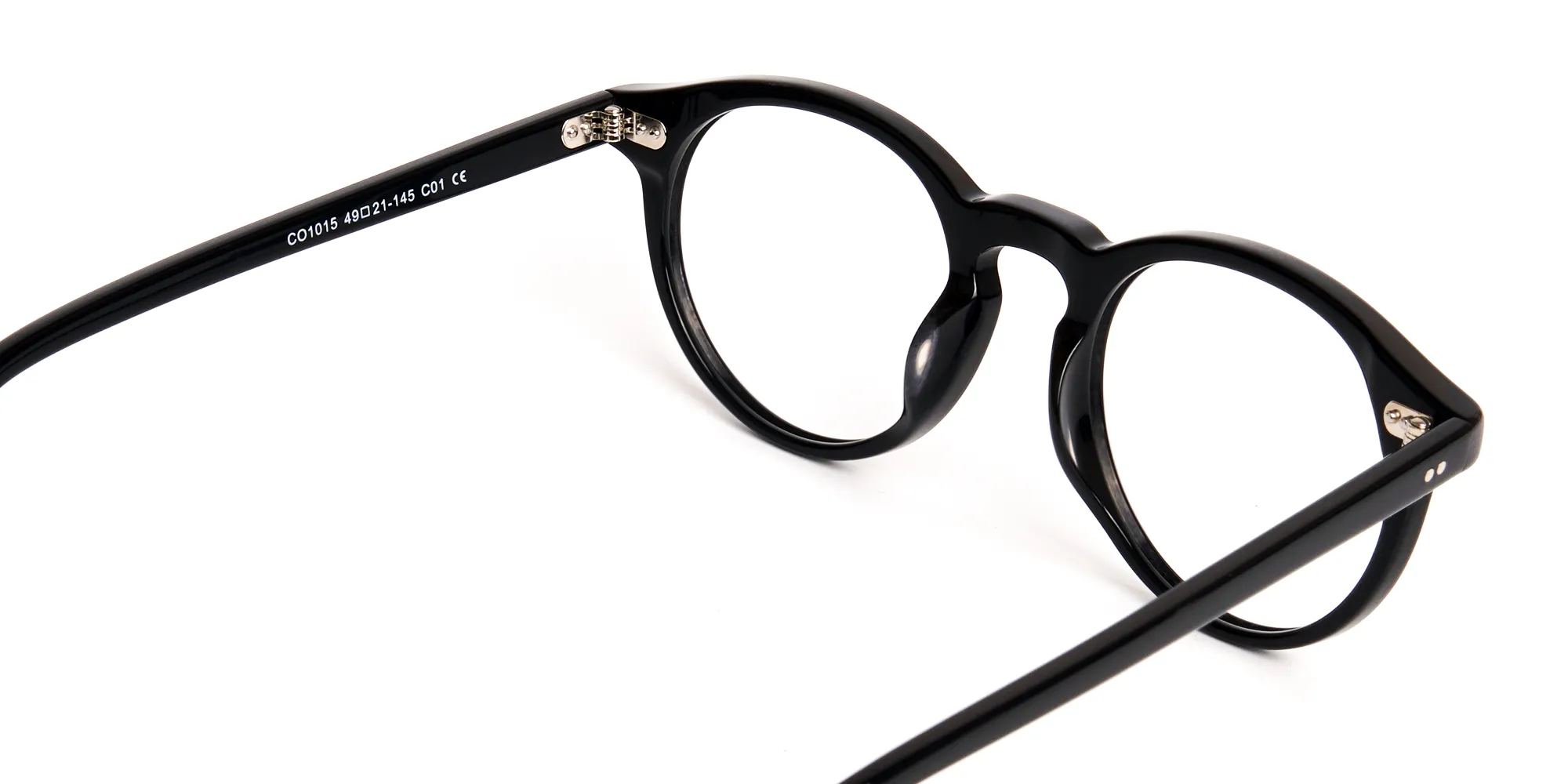 black acetate fullrim glasses frames-2