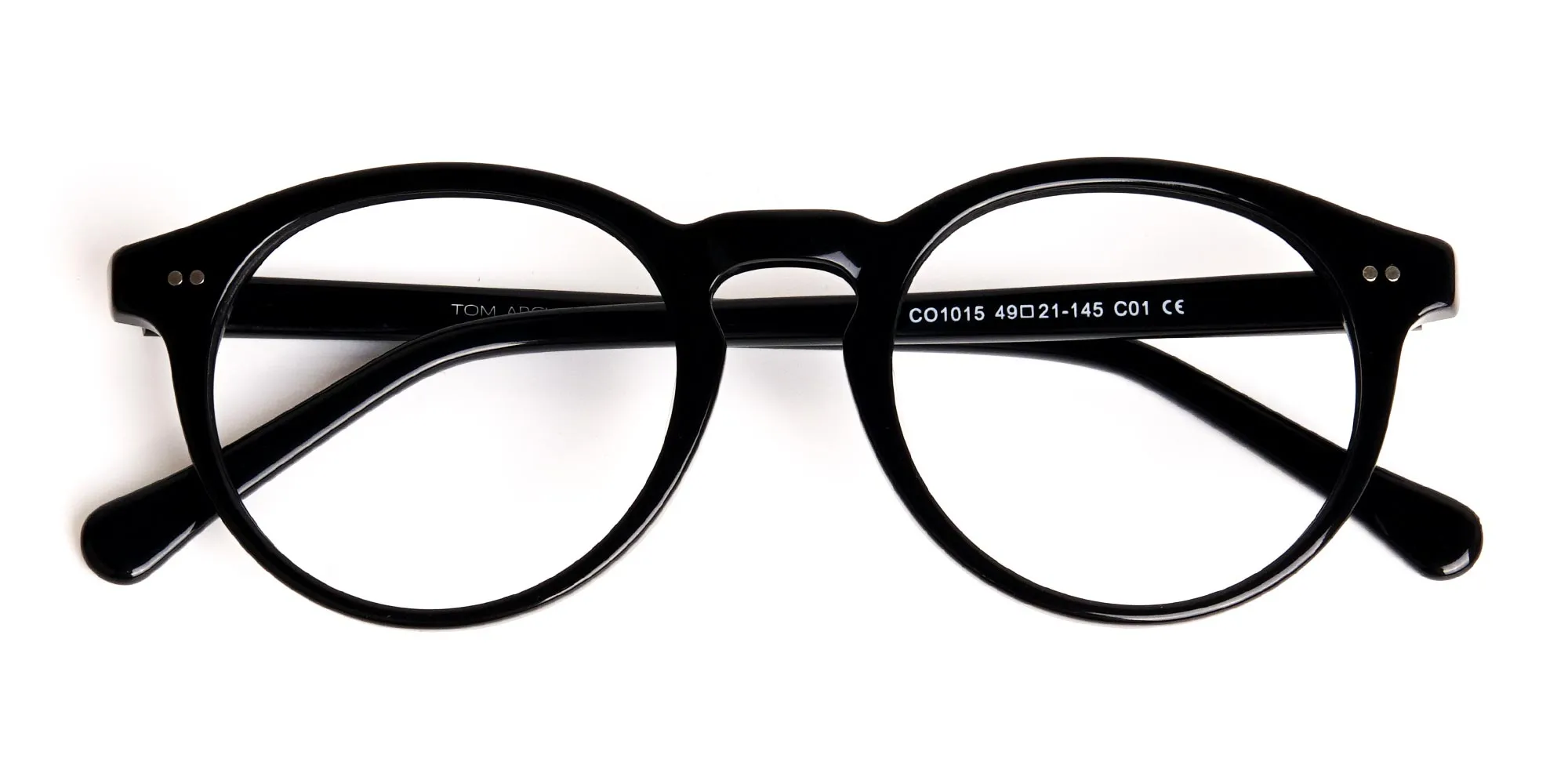 black acetate fullrim glasses frames-2