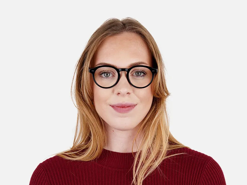 black acetate fullrim glasses frames-2