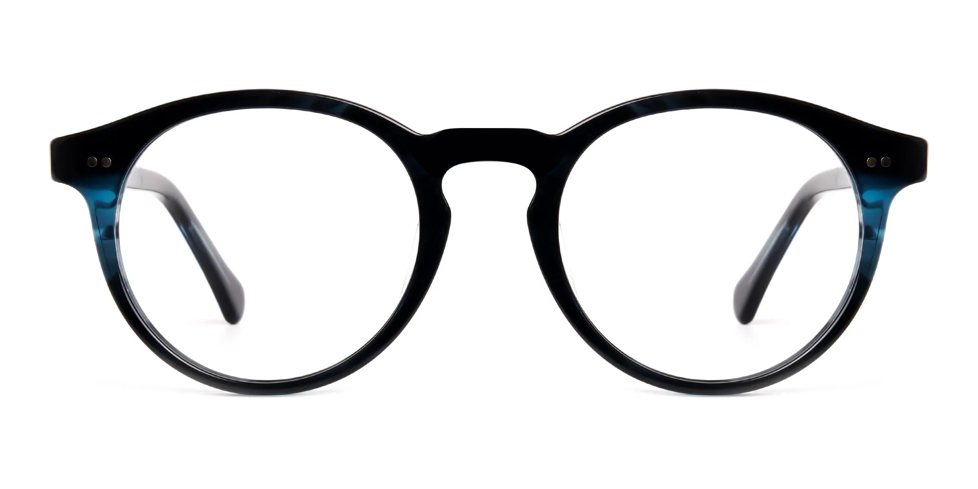 marble blue round fullrim glasses frames-2